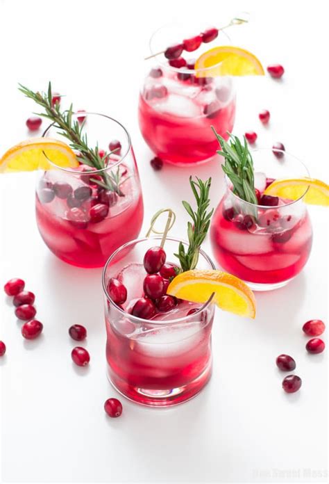 Cranberry Orange Bourbon Smash One Sweet Mess