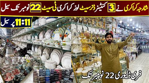 Largest Sharjah Crockery Market In Peshawar Big Offer Crockery