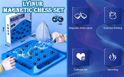 Magnetic Chess Game New Updated Battle Chess With Magnetic Effect