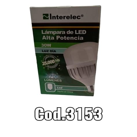 Lampara Led High Power W Distribuidora Capicua