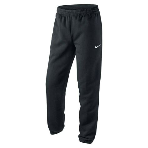 Nike Mens Club Swoosh Cuffed Pants Classic Joggers Gym Fleece Tracksuit