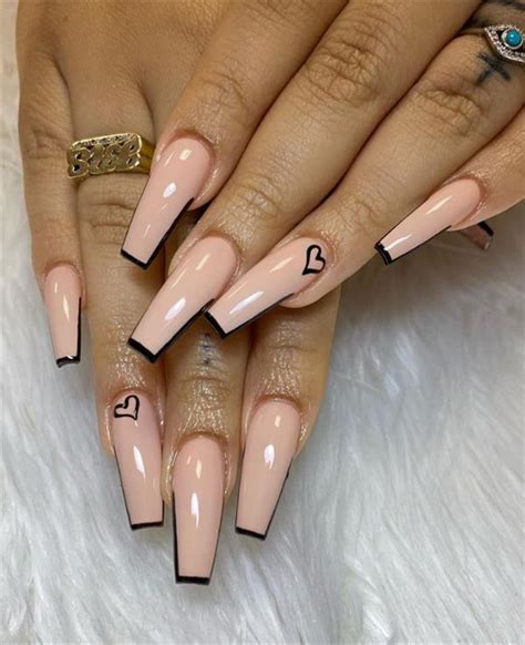 Nail Designs Coffin Pink Julia Margalo