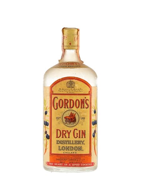 Gordons Dry Gin Lot 190041 Buysell Gin Online