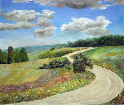 Summer Landscape Painting by Vladimir Volosov on Gallery Today