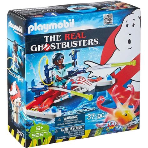 Playmobil Os Ca A Fantasmas Zeddemore Ghostbusters Submarino