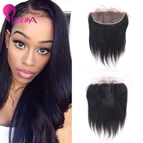 7a High Quality 13x4 Straight Frontal Free Part Brazilian Lace Frontal