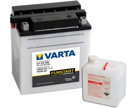 VARTA YB10L A2 Freshpack 12V 11Ah Motor Accu 136x91x146 Mm Advitek