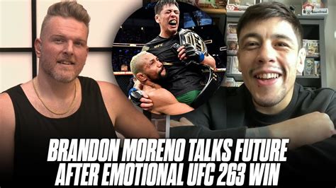 Brandon Moreno Talks What's Next As UFC Flyweight Champion | Pat McAfee ...