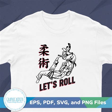 Let S Roll Svg Bjj Svg Vector File Brazilian Jiu Jitsu Etsy