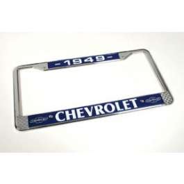 Chevy License Plate Frame With Chevy Logo Classic Chevy