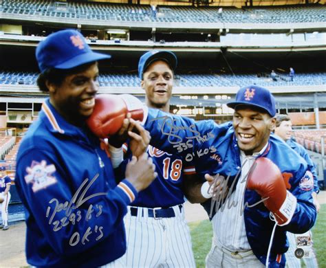 Lot Detail Mike Tyson Daryl Strawberry Dwight Gooden Signed 16 X