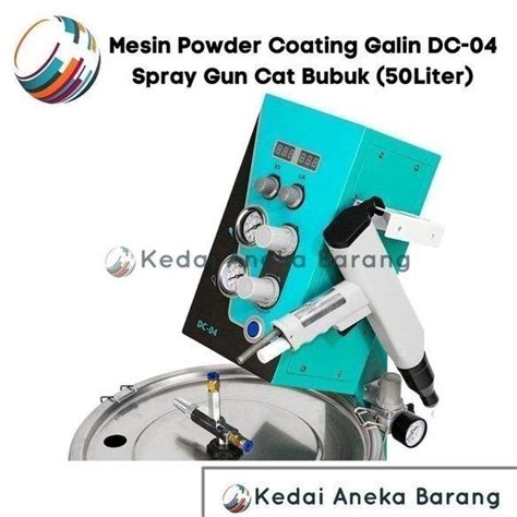 Jual Mesin Powder Coating Electrostatic Spray Gun Machine Galin Dc