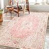 Amazon Castage Pink Rug 3x5 Washable Area Rugs For Bedroom Living