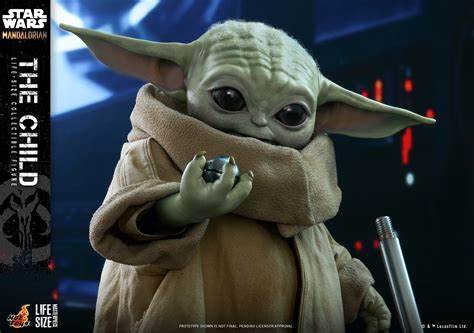 Hot Toys LMS013 The Mandalorian The Child Life Size AcareToys จำหนาย ของเลน โมเดล ชดผา