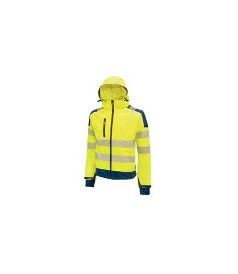 Veste Softshell Haute Visibilit Miky Jaune Fluo U Power