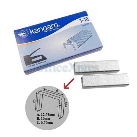 Jual Isi Stapler Tembak T Isi Staples Gun Tacker Kangaro Di Lapak