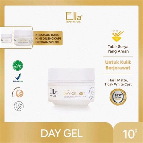 Jual Day Gel Krim Pagi Spf Db Ella Skin Care Shopee Indonesia