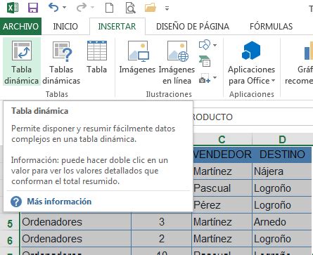 Tablas Din Micas En Excel Delta Pc