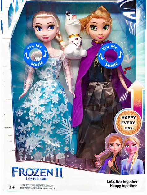 ELSA I ANNA ŚPIEWAJĄCE FROZEN LALKI 30 CM 2 SZT 13198706317 Allegro pl