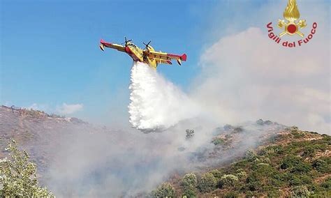 Brucia La Sicilia Sei Canadair In Volo Dall Alba