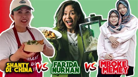 Gaji Youtube Terbaru Shanty Di China Vs Farida Nurhan Vs Mboke Memey