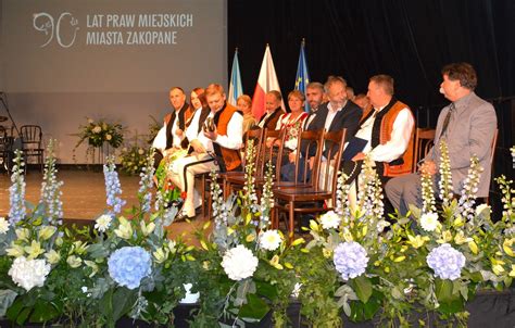 Zakopane świętuje jubileusz 90 lecia nadania praw miejskich Przy