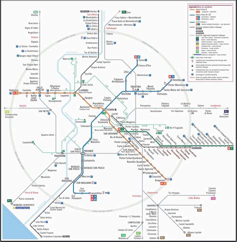 Rome Italy Metro Map | secretmuseum