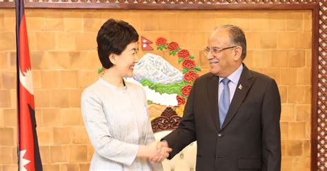 Chinese Vice Minister Pays Courtesy Call On PM Dahal Himalaya Times