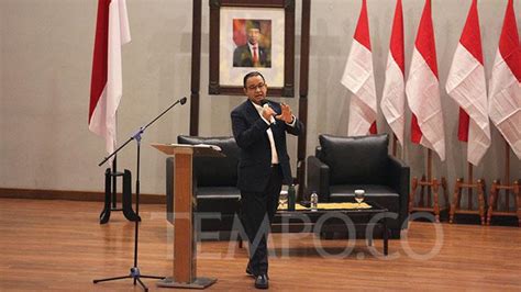 Jadi Dosen Tamu Di Ui Depok Anies Baswedan Sebut Demokrasi Di Konoha