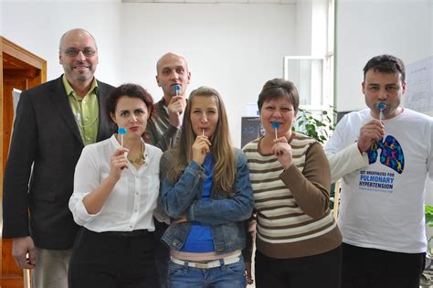 Кампанията "Сини устни" на Асоциация "Пулмонална хипертония" стартира с ...