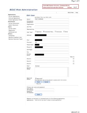 Fillable Online AMALGAMATION AND RATE DESIGN Fax Email Print PdfFiller