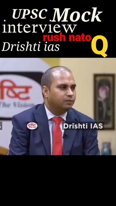 Ips Ias Upsc Interview Dristhi Ias Mock Interview Ias Ips Upsc