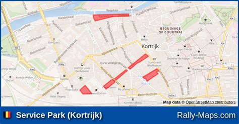 Service Park Kortrijk Stage Map 6 Uren Van Kortrijk 2021 BRC