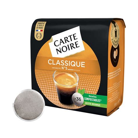 Dosette Souple Carte Noire N5 Classic 1 Paquet 36 Pads Coffee