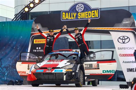 Toyota Gr Yaris Raih Juara Pertama Di Seri Kedua World Rally Championship 2022