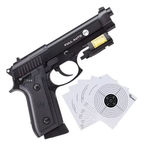 Crosman Full Y Semi Auto P1 Co2 Bbs 4 5mm Laser Xchws C Envío gratis