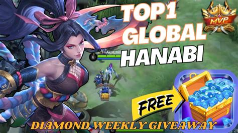 Diamonds Ml Giveaway Hanabi Best Build Top Global Gameplay