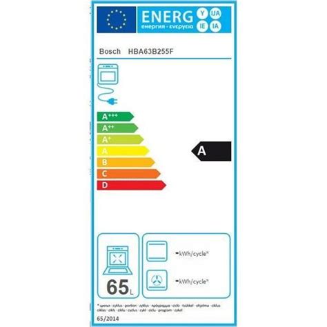 BOSCH HBA63B255F Four électrique encastrable multifonction Air