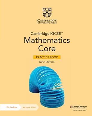 Cambridge Igcse Mathematics Extended Practice Book Rd Edition Teachifyme