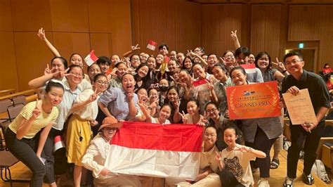 Paduan Suara Asal Bandung SAC Tampil Sebagai Juara Terbaik Di Grand