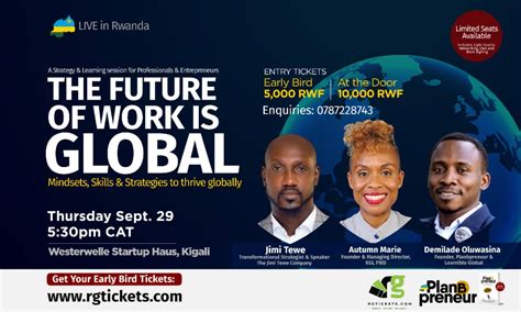 The Future Of Work Is Global Rg Tickets