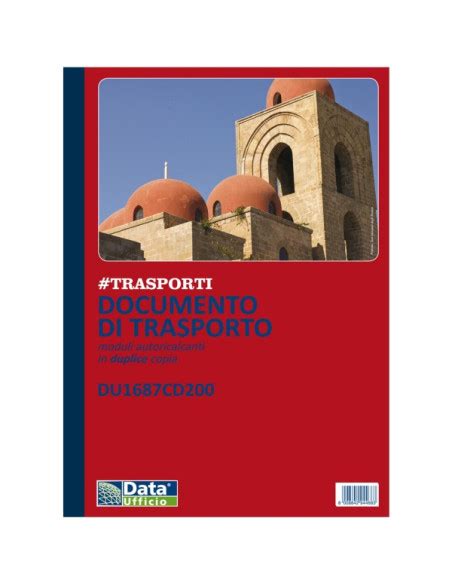 Documento Di Trasporto Duplice Copia A