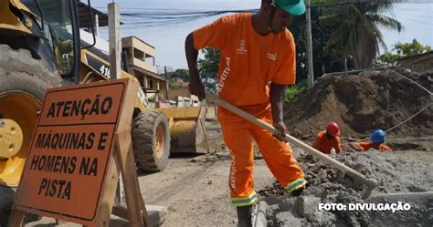 Obras de macrodrenagem em São Gonçalo Investimento para melhorar a