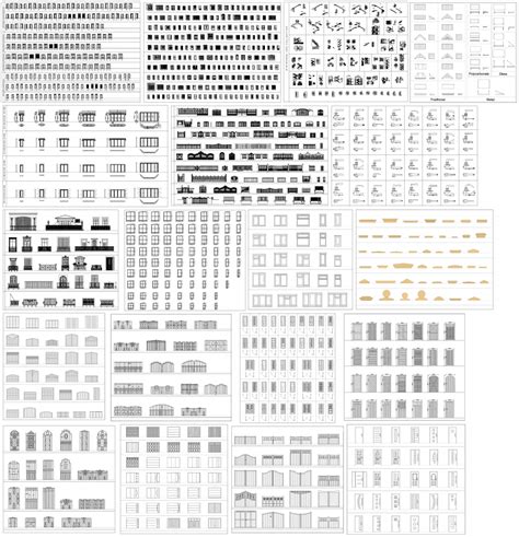 Architectural design CAD collections dwg blocks - CADblocksfree ...