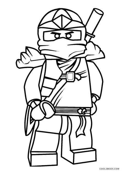 Dibujos de Ninjago para colorear Páginas para imprimir gratis