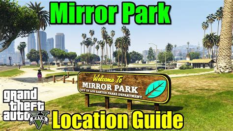 Gta Mirror Park Location Guide Youtube