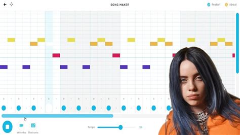 Billie Eilish Bad Guy Chrome Music Lab Link In Desk Youtube