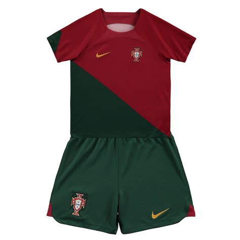 Portugal Home Kids Football Kit 2022 - SoccerLord