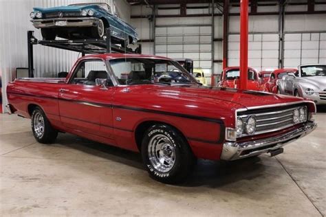 Ford Ranchero Miles Red Pickup Truck V Automatic Classic