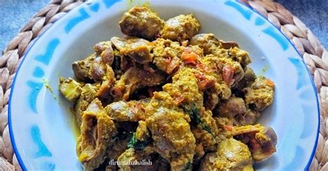 Resep Ati Ampela Bumbu Kuning Oleh Farhah Cookpad